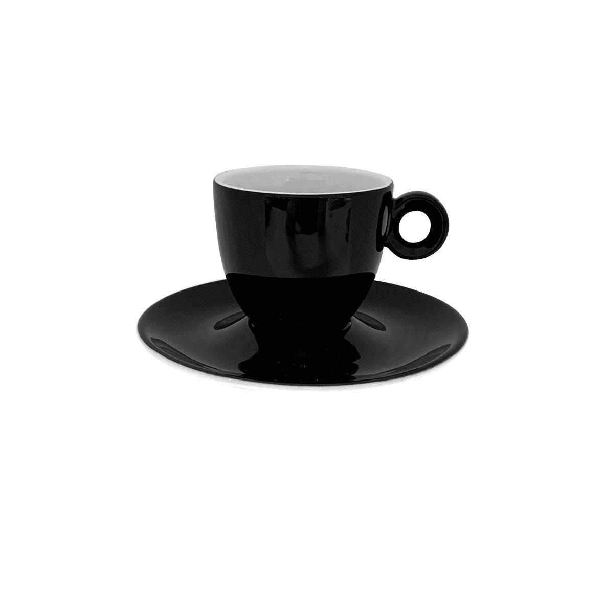 Rondo Espresso zwart-wit 8 cl SET