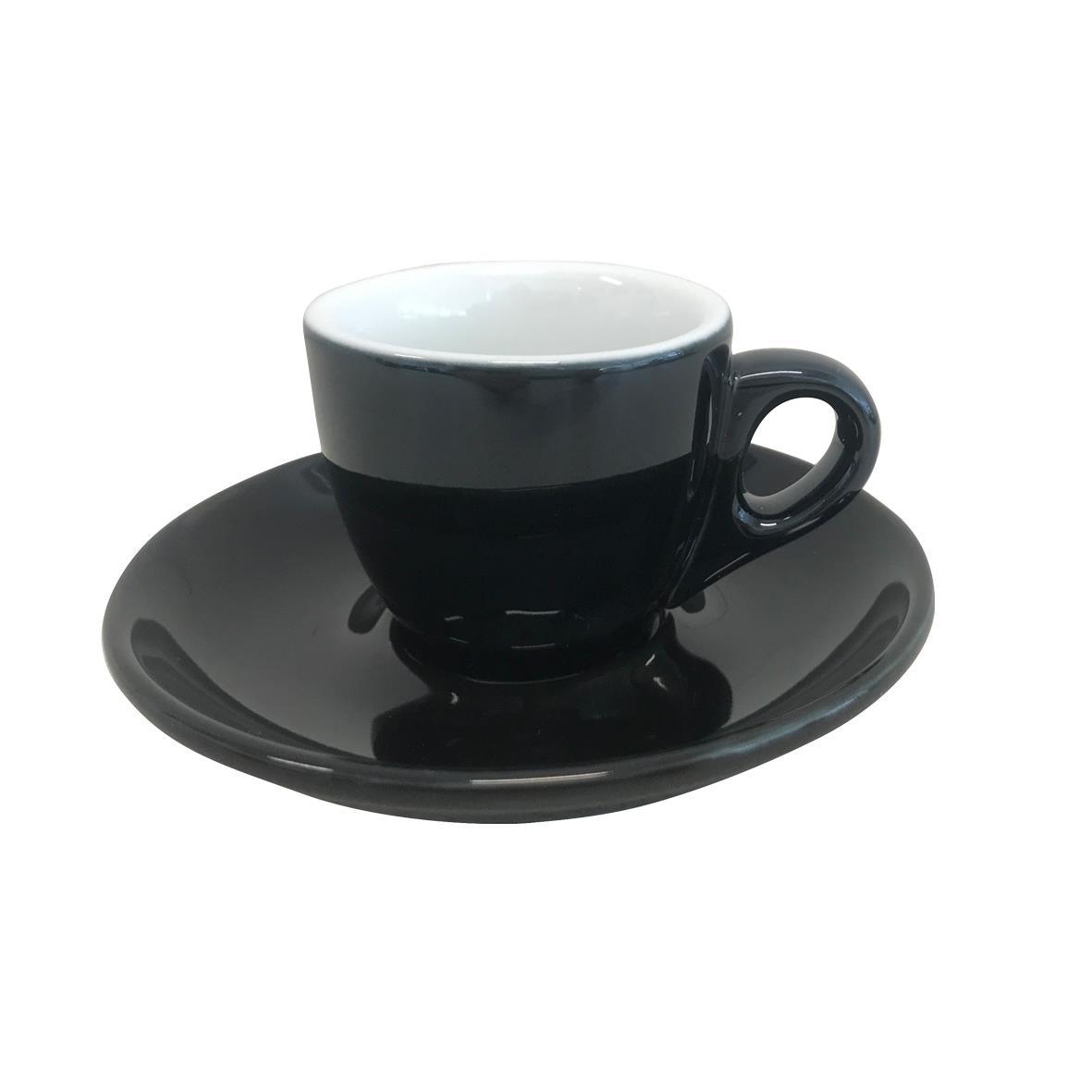 Style Espresso zwart 7 cl SET