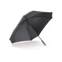Deluxe vierkante paraplu met draaghoes 27” auto open-4806