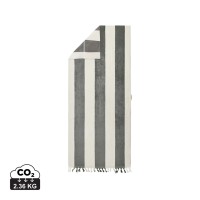 VINGA Valmer lounge handdoek, grijs