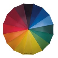 Falcone - regenboogparaplu 110cm-67531