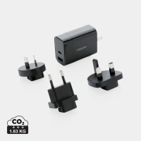 Philips 30W ultra snelle reisadapter set, zwart