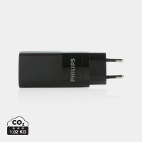 Philips Ultra snelle 3-poorts USB oplader 65W, zwart