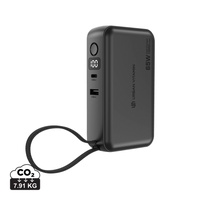 Urban Vitamin Eureka 65W Hybrid 10.000 mah powerbank/oplader, zwart