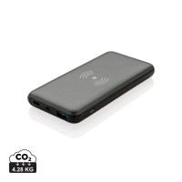 10.000 mAh powerbank met 10W draadloos snelladen met PD, grijs