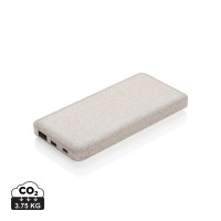 Powerbank 10.000 mAh tarwevezel, khaki
