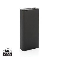 Terra RCS gerecyclede 20W aluminium powerbank 20.000 mAh, grijs