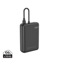 Urban Vitamin Fullerton RCS recycled 10.000 20W PD powerbank, zwart