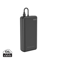 Urban Vitamin Menlo Park RCS rplastic 20.000 20WPD powerbank, zwart