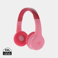 Motorola JR 300 kids wireless safety hoofdtelefoon, roze