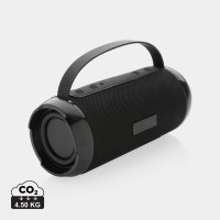 RCS recycled plastic Soundboom waterdichte 6W luidspreker, zwart