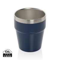 Clark RCS dubbelwandige koffie beker 300ML, donkerblauw