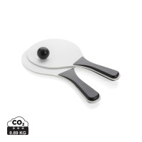 Strandtennis set, zwart