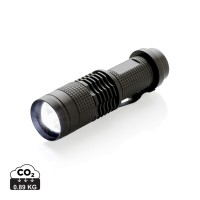3W CREE zaklamp, zwart