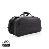 Modern weekend tas PVC vrij, zwart