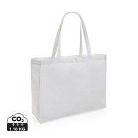 Impact AWARE ™ gerecycled katoenen shopper 145gsm, wit