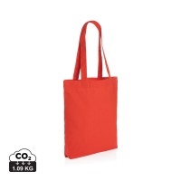 Impact Aware™ recycled canvas draagtas 285gsm, luscious red