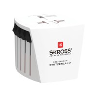 SKROSS MUV Wereldreisadapter Micro, wit