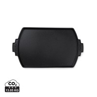 VINGA Monte Ardoise grillplaat, rechthoekig, zwart