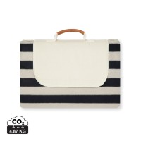 VINGA Alba GRS RPET picknickkleed L, zwart