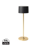 VINGA Nauro RCS recycled ABS tafel lamp, goudkleurig