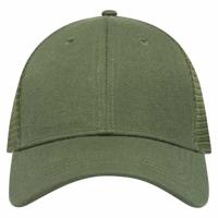 Trucker cap medium profile curved peak-2410