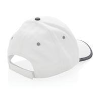 Impact AWARE ™ 6 panel 280gr recycled  katoen cap met bies-1349