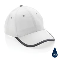 Impact AWARE ™ 6 panel 280gr recycled  katoen cap met bies-1345