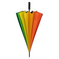 Falconetti - Regenboog paraplu - Handopening - Windproof -  125 cm-4401