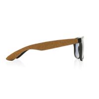 GRS zonnebril van gerecycled pc-plastic met kurk-685