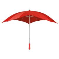 Falcone - Hartvormige paraplu registered design - Handopening - Windproof -  110 cm-5060
