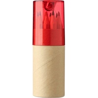 ABS en kartonnen koker met potloden Terrence