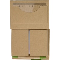 Kartonnen memoblaadjeshouder Glenn