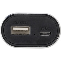 Aluminium 2-in-1 powerbank Letitia