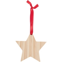 Houten kerstornament Ster Caspian