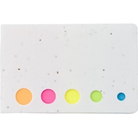 Papieren plaknotities zaadpapier Natalja