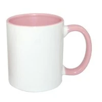 Sublimok gekleurde binnenzijde+oor roze 30 cl.