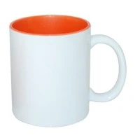 Sublimok gekleurde binnenzijde oranje 30 cl.