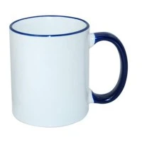 Sublimok gekleurde rand+oor donkerblauw 30 cl.