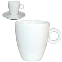 Bola/Rondo Koffie Kop hoog wit 19 cl.