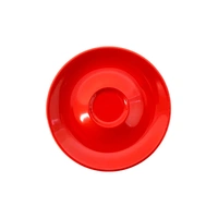 Bola/Rondo Espresso Schotel rood-wit 12.5 cm.