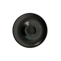 Bola/Rondo Espresso Schotel mat zwart 12.5 cm.