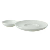 Schotel Duo Patella roomwit 21 cm