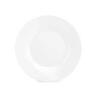 Basic White Bord brede rand 15,5 cm.