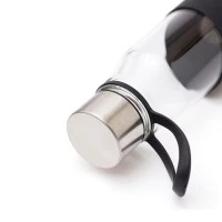 VINGA Lean Borosilicaat Glazen Drinkfles