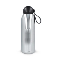 Sagaform Tekla stalen fles chroom  (gerecycled) 500 ml