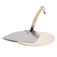 Orrefors Hunting pizzasteen met pizzaschep