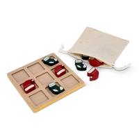 InSideOut Houten Kerstmis tic-tac-toe