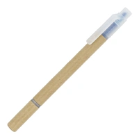 Papieren tekstmarker balpen