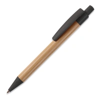 Ball pen bamboe met tarwestro
